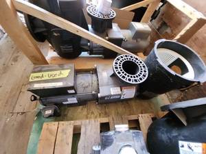 lot 22 image: Used Pool Pump NSF Model EQ750 with 7.5HP Motor