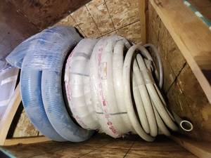 lot 28 image: Bulk Lot of Industrial Flexible Hoses and Ducts - Various Sizes