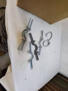 lot 37 image: Collection of  Conduit Pipe Clamps