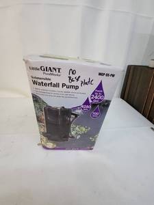 lot 39 image: Little Giant Submersible Waterfall Pump WGP-95-PW - No Base Plate