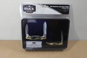lot 21 image: Buck Knives Toothpick & Canoe Combo Knife Set