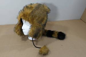 lot 40 image: Adult Faux Raccoon Hat