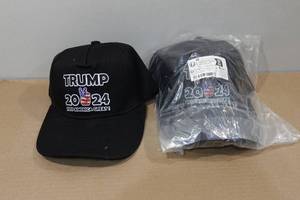 lot 121 image: 2 Trump 2024 Keep America Great Hats