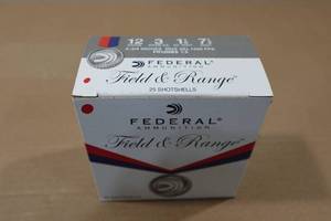 lot 145 image: 25 Federal Field & Range 12 Gauge 2-34 7.5 Shot Shotshells