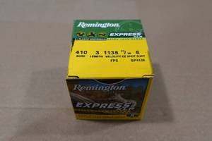 lot 158 image: 25 Remington Express .410 Bore 3 6 Shot Shotshells