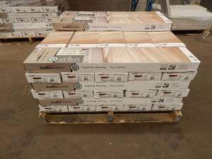 TrafficMaster Grip Strip African Dark Wood Luxury Vinyl Plank Flooring