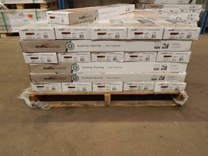 TrafficMaster Grip Strip African Dark Wood Luxury Vinyl Plank Flooring