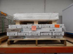 lot 22 image: TrafficMaster Grip Strip Sandpiper Oak Luxury Vinyl Plank Flooring