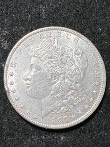 lot 67 image: 1897 US MORGAN SILVER DOLLAR