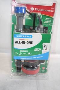 lot 4 image: Fluidmaster Universal PerforMAX All-In-One Toilet Repair Kit