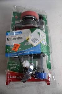 lot 18 image: Universal All-in-One Toilet Fill and Flush Valve Kit