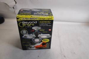 lot 27 image: Unopened Beyond Bright LED Garage Light with Adjustable Heads