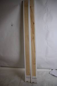 lot 39 image: Lot of 2 American Woodmark Corporation 6 ft Filler Strips