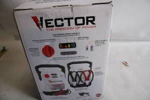 lot 103 image: Vector 800 Amp Jump Starter with USB Ports and LED Light