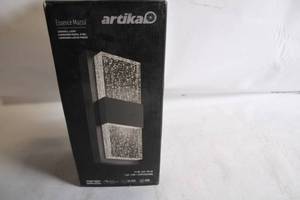 lot 105 image: Artika Essence Mazza LED Wall Light Sconce