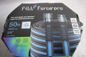 lot 117 image: Fitt Force Pro 50ft Flexible Garden Hose