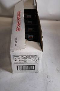lot 124 image: Box of 6 Feit Electric A15 LED Bulbs 2700K