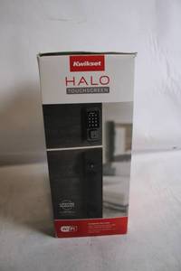 lot 128 image: Kwikset Halo Touchscreen Smart Lock with SmartKey Security