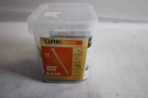 lot 168 image: 330 Pack GRK Cabinet Screws 8x2-12 with T-15 Star Bit