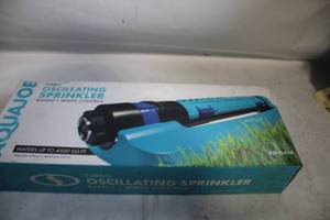 lot 183 image: AquaJoe Turbo Oscillating Sprinkler with Range and Width Control