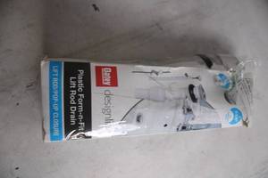 lot 209 image: Oatey DesignLine Plastic Form-in-Place Lift Rod Drain