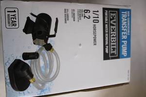 lot 211 image: Everbilt Non-Submersible Transfer Pump 110 HP