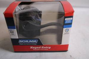 lot 219 image: Schlage Keyed Entry Lever Lock with Lifetime Guarantee