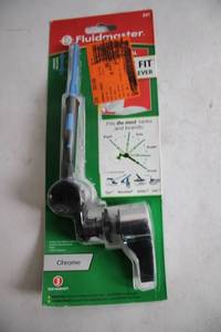 lot 225 image: Fluidmaster Universal Toilet Tank Lever - Chrome Finish