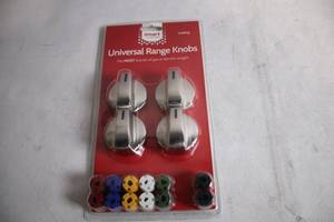 lot 229 image: Universal Range Knobs Set with Color Inserts