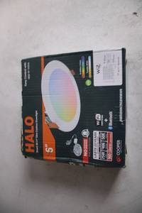 lot 241 image: Halo Smart Wi-Fi 6-Inch Slim Canless Downlight