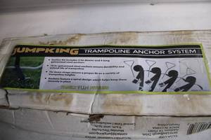 lot 257 image: Jumpking Trampoline Anchor System