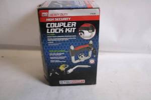 lot 272 image: Heavy Duty High Security Coupler Lock Kit with Keys