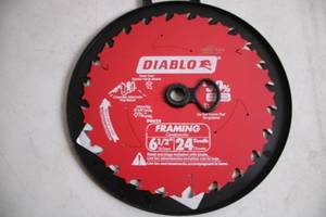 lot 279 image: Diablo 6-12 Framing Saw Blade, 24 Teeth