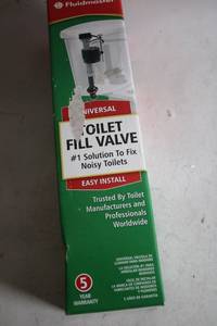 lot 290 image: Universal Toilet Fill Valve by Fluidmaster