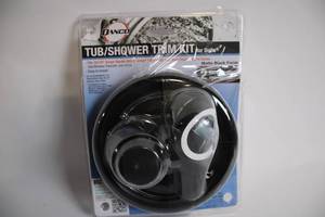lot 310 image: Danco TubShower Trim Kit for Delta Faucets - Matte Black