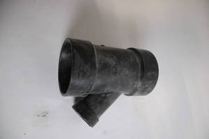 lot 316 image: Charlotte Pipe Y-Fitting Black PVC, 8-Inch Diameter
