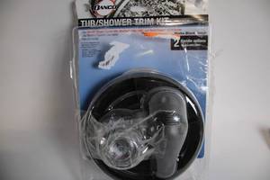 lot 327 image: Danco TubShower Trim Kit for Delta Faucets in Matte Black