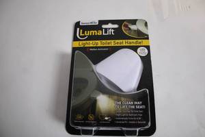 lot 347 image: LumaLift Motion-Activated Light-Up Toilet Seat Handle