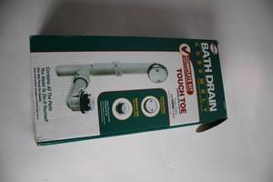 lot 356 image: Danco Bath Drain Assembly Kit with Chrome Finish