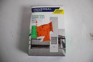 lot 370 image: Universal Chamberlain Garage Door Wireless Keypad and 25ft Line Cord