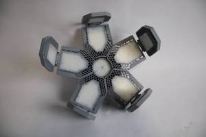 lot 379 image: Adjustable LED Garage Ceiling Light Fixture