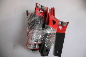 lot 402 image: Set of Red and Black Hand Scrapers with Ergonomic Design