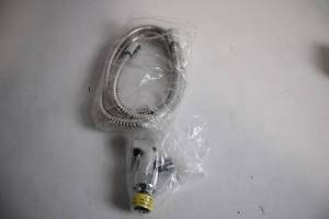 lot 414 image: Stainless Steel Flexible Shower Hose with Sprayer Adapter