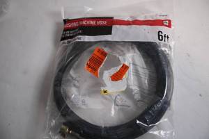 lot 483 image: 6ft Washing Machine Hose with Fittings