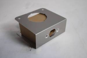 lot 486 image: Stainless Steel Door Security Latch Plate