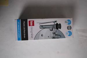 lot 493 image: Oatey Designline Plastic Lift Rod Drain with Chrome Finish