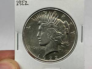 lot 68 image: 1922 Peace Silver Dollar