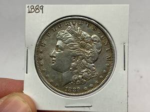 lot 29 image: 1889 Morgan Silver Dollar