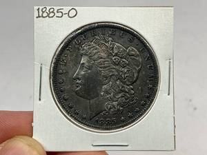 lot 36 image: 1885-O Morgan Silver Dollar