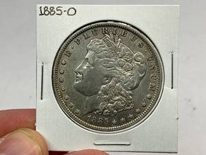 lot 37 image: 1885-O Morgan Silver Dollar